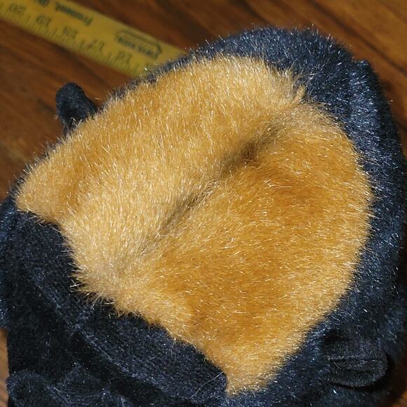 Jaag Black Silverback Gorilla Ape Monkey Plush Realistic Zoo Vintage 16” - Picture 7 of 9